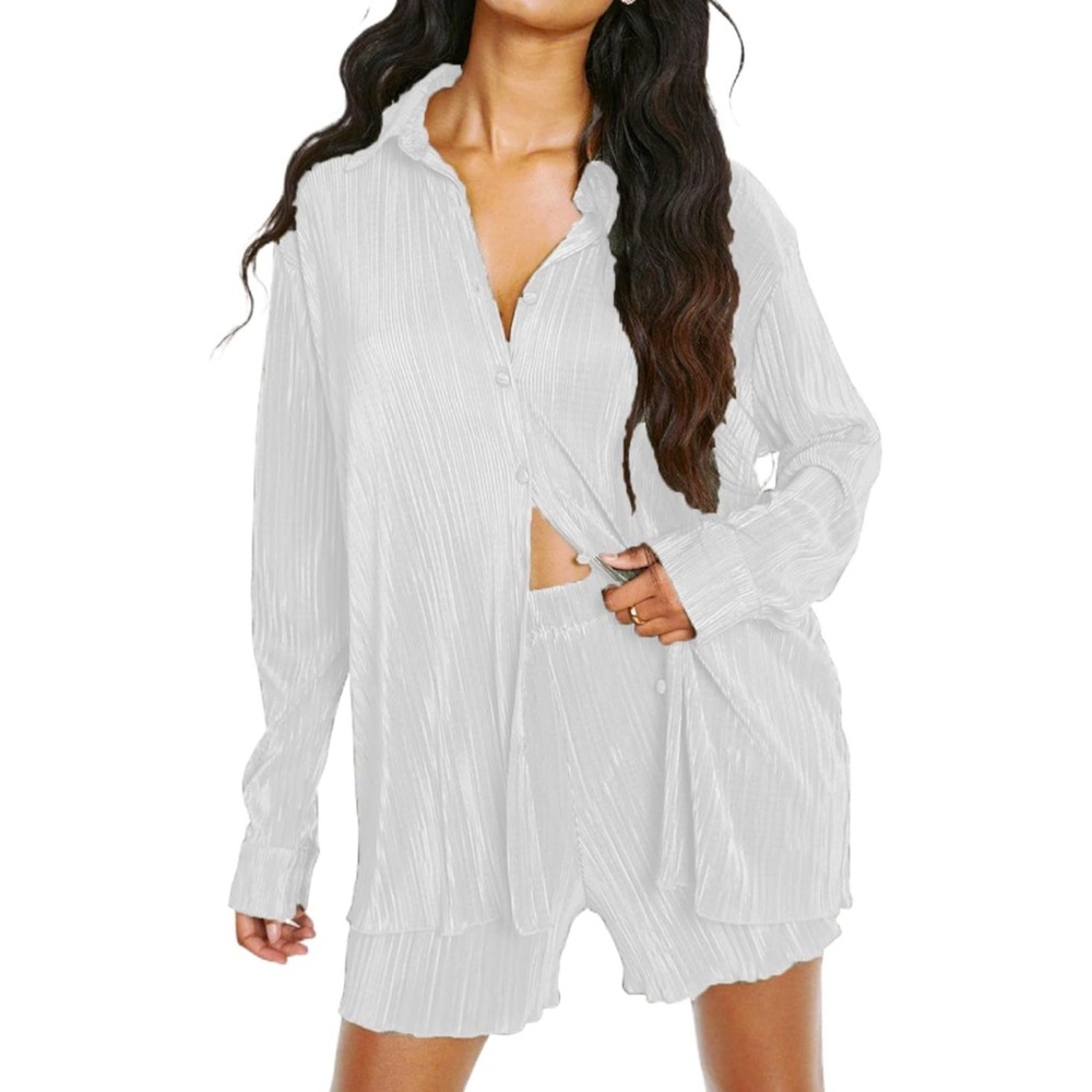 White Women's Sleepwear Set